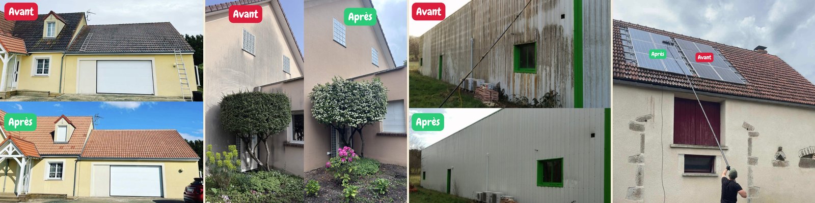 Chantiers Pro Tech Drone avant et après